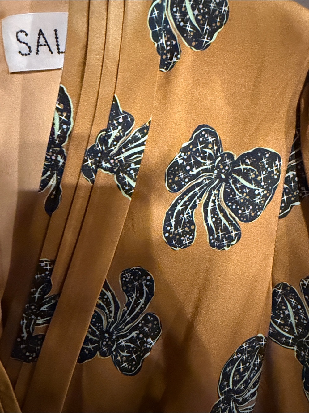 SALONI Bibi Piped Dress - Picture 3 of 16
